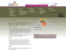 Tablet Screenshot of jabbim.cz